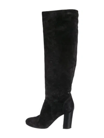 Pre-owned Lanvin Suede Boots In Multi