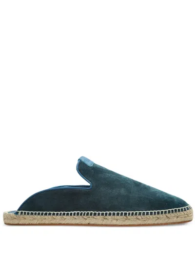 LANVIN SUEDE SLIDES