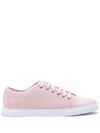 Lanvin Lace-up Low-cut Casual Shoes In 粉色