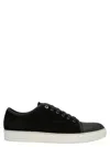 Lanvin Dbb1 Suede Sneakers