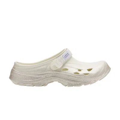 Pre-owned Lanvin Suicoke X  Mok Curb Laces 'gold Light Beige' | Cream | Men's Size 42 In White