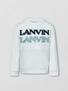 LANVIN SWEATER LANVIN KIDS COLOR GNAWED BLUE,F37951011