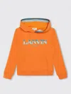 LANVIN SWEATER LANVIN KIDS COLOR ORANGE,F46175004