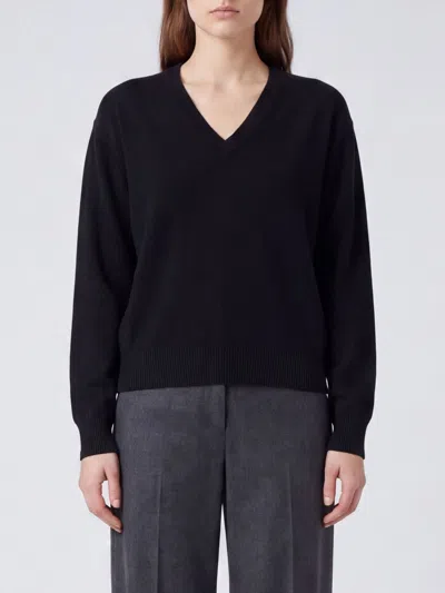 Lanvin Sweater Woman In Black