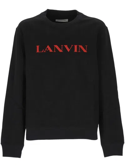 Lanvin Sweaters In Black
