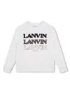 Lanvin Kids Sweatshirt In White