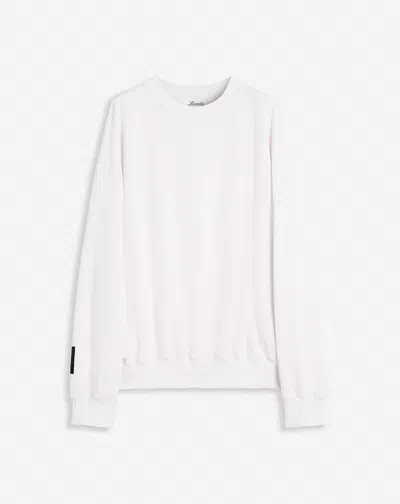 Lanvin Sweatshirt Ample Imprimé  X Future Unisexe In White