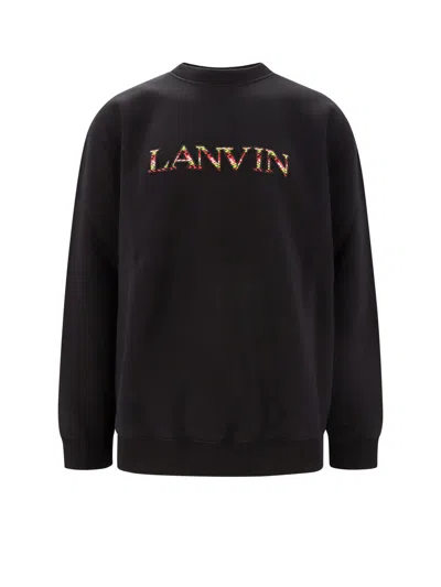 Lanvin Sweatshirt In Black