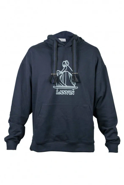 Lanvin Sweatshirt In Blue