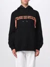 Lanvin Man Sweatshirt Black Size S Polyester In Black