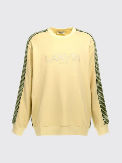 Lanvin Sweatshirt  Men Color Yellow