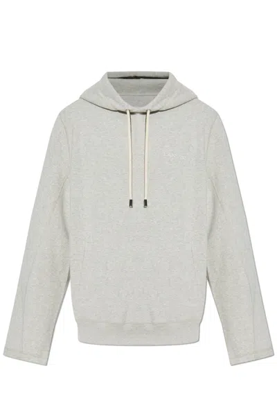 LANVIN LANVIN SWEATSHIRT WITH EMBROIDERED LOGO