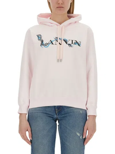 LANVIN LANVIN SWEATSHIRT WITH PRINT