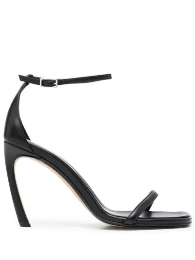 LANVIN SWING LEATHER SANDALS