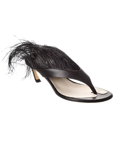 Lanvin Swing Melodie 45 Leather Sandal