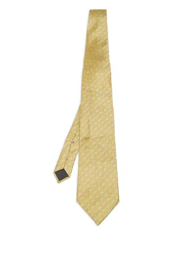 Pre-owned Lanvin Swirl-pattern Tie