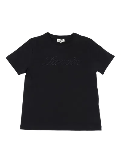 Lanvin Kids' T-shirt In Black