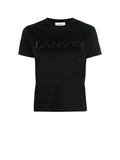 Lanvin T-shirt In Black