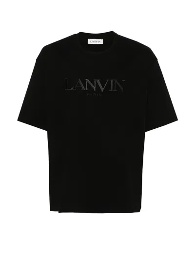 Lanvin T-shirt In Black