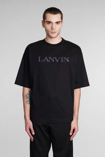 Lanvin T-shirt In Black