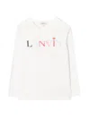 Lanvin T-shirt Con Logo In White