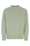 Lanvin Luxury Green Kaschmir Pullover For Men In Green