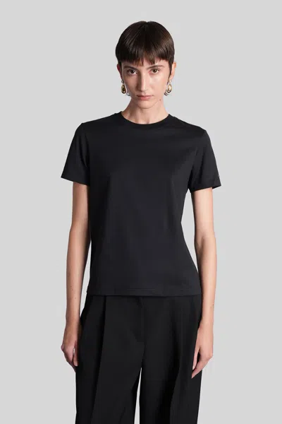 Lanvin T-shirt In Black Cotton