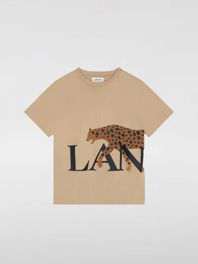 Lanvin T-shirt  Kids Color Brown In Braun