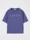 Lanvin Kids T-shirt In Grey