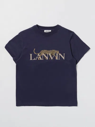 Lanvin T-shirt  Kids Colour Marine