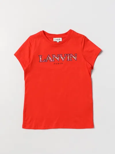 Lanvin Kids' T-shirt  Kinder Farbe Rot In Red