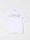 T恤 LANVIN 儿童 颜色 白色