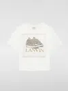 Lanvin T-shirt  Kids Color White In White