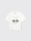 Lanvin T-shirt  Kids Color White In White