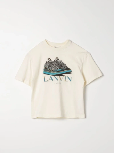 Lanvin Kids' T恤  儿童 颜色 黄色 In Yellow