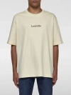 Lanvin Cotton Short-sleeved T-shirt In Quartz
