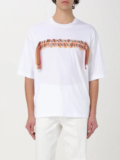 LANVIN T-SHIRT LANVIN MEN COLOR WHITE,F25924001