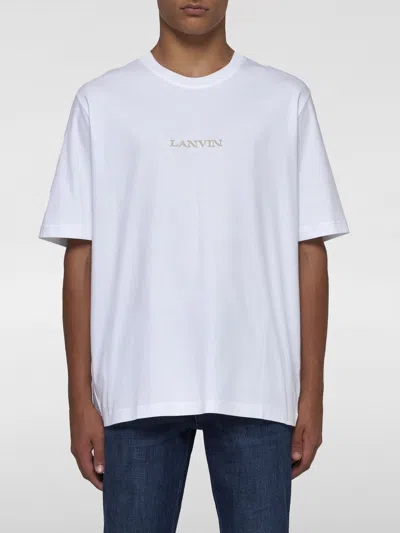 Lanvin T-shirt  Men Color White In Weiss