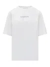 Lanvin T-shirt Brod In White