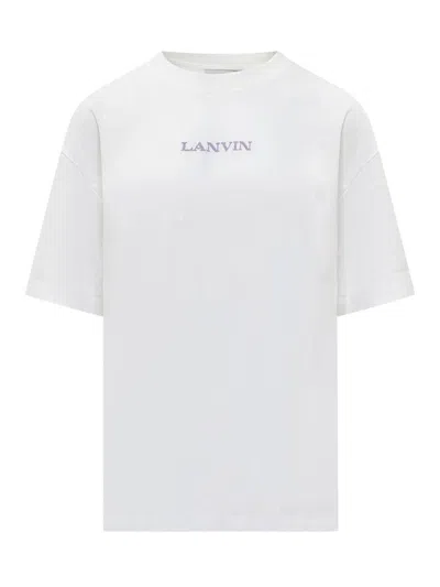 Lanvin T-shirt In White Cotton