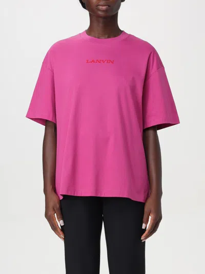 Lanvin T-shirt  Woman Color Fuchsia