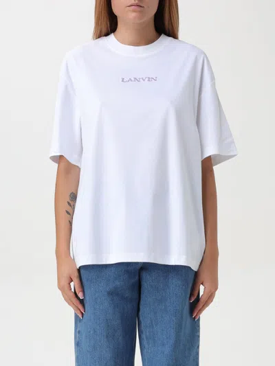 Lanvin T-shirt  Woman Color White In Weiss