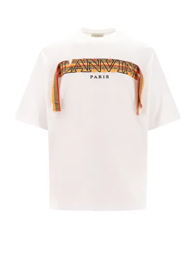 Lanvin T-shirt In Optic White