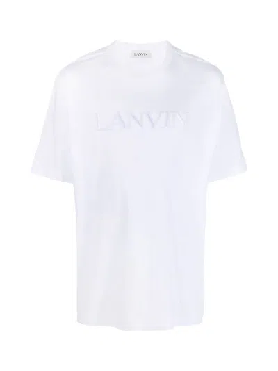 Lanvin T-shirt In Optic White