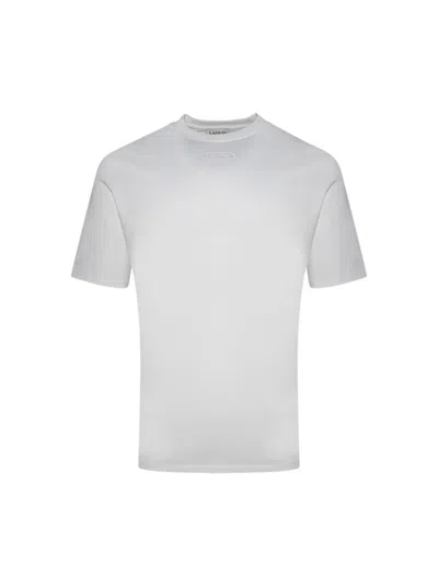 Lanvin T-shirt Patch  Optic White