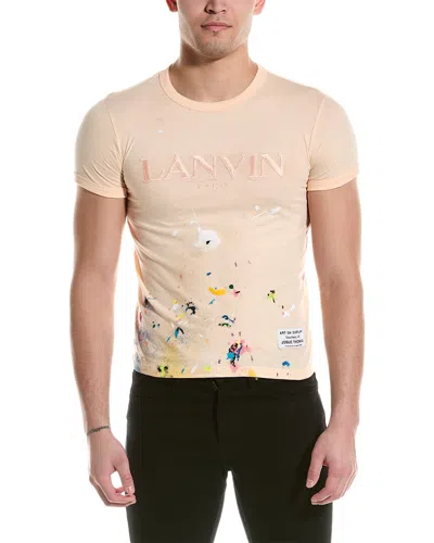 Lanvin T-shirt In Beige