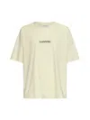 Lanvin Cotton Short-sleeved T-shirt In Quartz