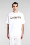 Lanvin Curb T-shirt In White