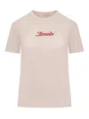 Lanvin Salmon Cotton T-shirt