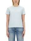Lanvin Women's Regular Fit T-shirt In Azure